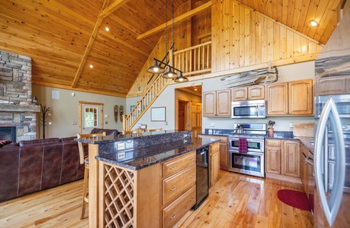 Bethel Cabin | Charming 4-Bedroom Home with Hot Tub, Game Room, and Stunning Mountain Views