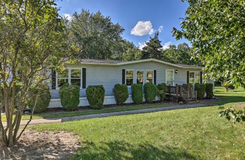 Burdett House | Charming Burdett Home with Grill, Gazebo + Yard