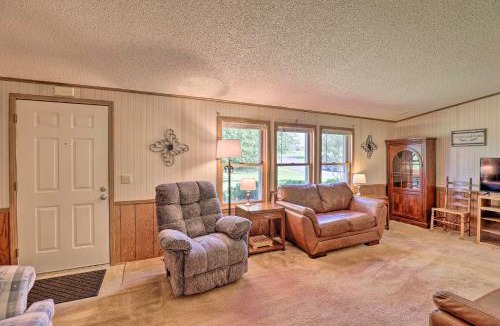 Burdett House | Charming Burdett Home with Grill, Gazebo + Yard