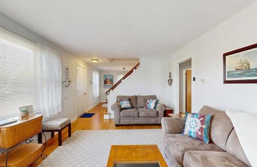 Winter Harbor House | Charming Coastal House with Cozy Living Spaces and Outdoor Firepit