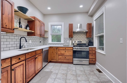 Lancaster House | Charming Lancaster City Townhome, Quiet Street and Walkable Location