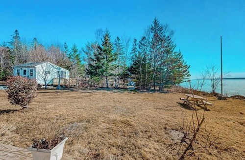 Trenton Cabin | Charming love shack with stunning seaside views and all the comforts of home