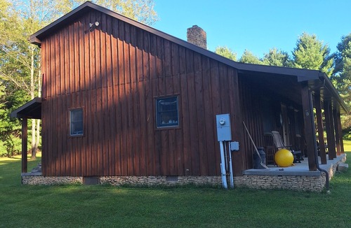 Brookville Cabin | Charming Private Cabin that is cozy and quiet. Sleeps 7 with two bathrooms.