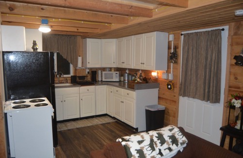 Carlton Cabin | CHASIN' MEMORIES, Cozy, rustic cabin. Close to many boating and fishing lakes.