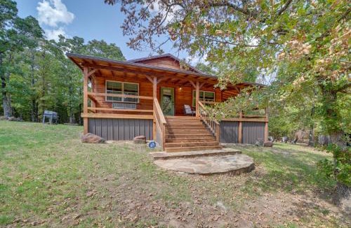 Clayton House | Clayton Cabin w/Wraparound Deck: Steps to Lake!