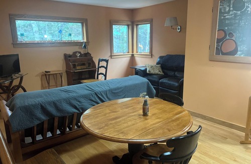 Mount Desert Apartment | Comfortable retreat in the woods, but close to Island attractions
