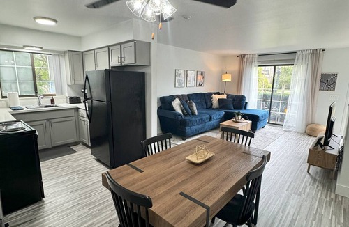 Canton Apartment | Comfy Canton - Centrally Located Extended Stay - 24-Hour Gym, Seasonal Pool