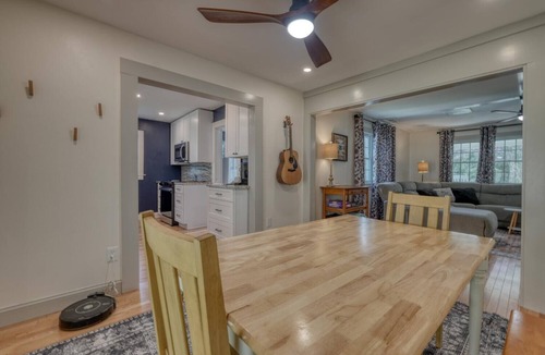 Hayesville Cabin | Cottage in the Country by Chatuge Home Concierge | Secluded Farmhouse Retreat on 11 Acres | Creek, Firepit & Mountain Serenity