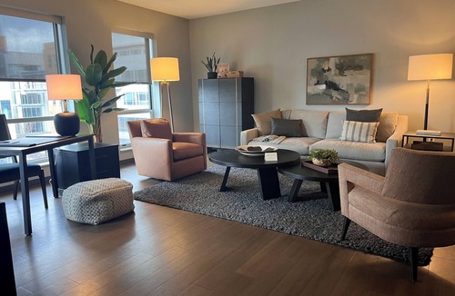 Dublin Apartment | Cozy 1-bedroom apartment in fantastic Dublin with AC