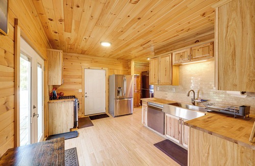 Patten House | Cozy 1-bedroom house in quaint Patten with AC comfort. Snowmobile and 4x4 nearby