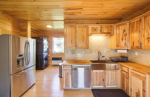 Patten House | Cozy 1-bedroom house in quaint Patten with AC comfort. Snowmobile and 4x4 nearby