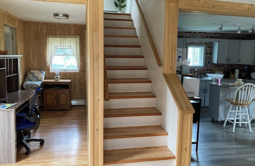 Sinclair House | Cozy 3 Bedroom Waterfront Camp with Nearby Trails
