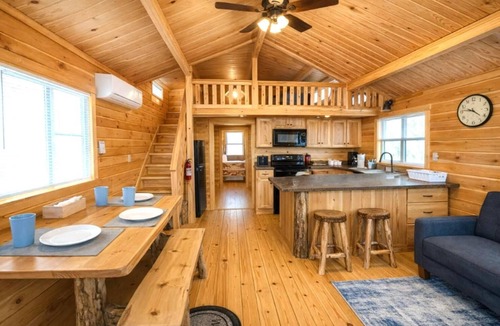 Hector Cabin | Cozy Cabin Lake + Vineyard View Wineries 2