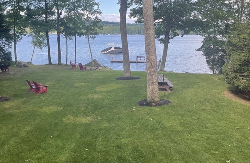 Harrison Cabin | Cozy Cabin on Long Lake w/private Hot Tub