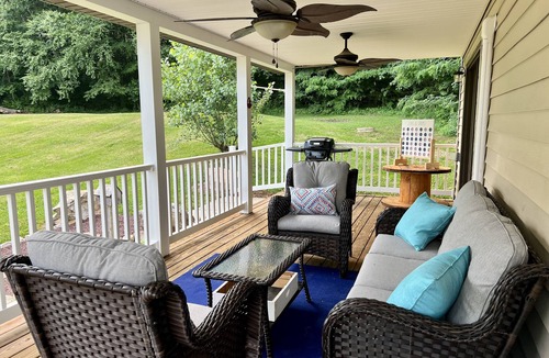 Marklesburg Cottage | Cozy cottage - 4 min to Aitch Boat Launch & Fishing Pier.