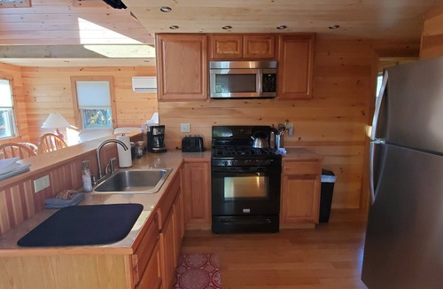Southwest Harbor Cottage | Cozy Cottage In Town & In The Woods With A Small Brook Alongside