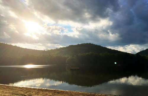 Lovell Cottage | Cozy cottage lake retreat with private beach. Stunning Fall Foliage Views