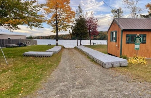 Belgrade Cabin | Cozy Cove Cottage Winter Rental Available