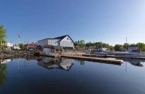 Greenville House | Cozy, dog-friendly waterfront cabin with large yard, porch, dock, & lake views