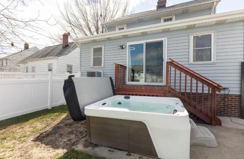 Garfield Heights House | Cozy Getaway with Hot Tub, Patio & Fenced Yard home