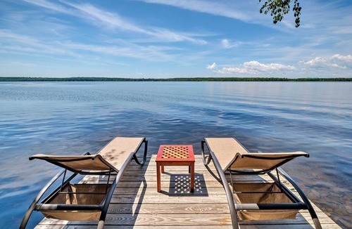 Madison Cabin | Cozy Lakefront Madison Cabin w/Dock & Kayaks