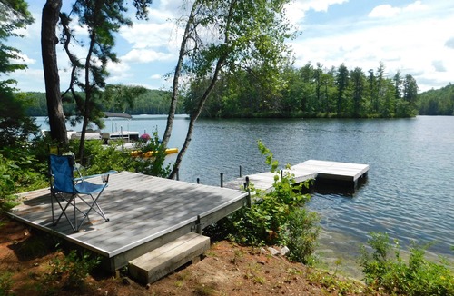 Denmark Cottage | Cozy Maine cottage with sandy gradual entry into Moose Pond!