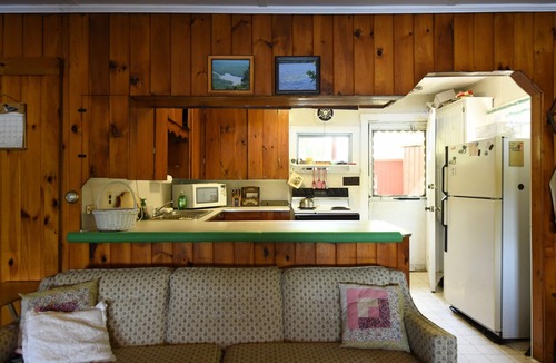 Bridgton Cabin | Cozy Moose Pond Camp. Lakefront, Fishing, Mountain views