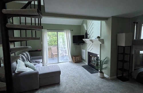 Claysburg Condo | Cozy Studio Condo with Loft, Steps from Skiing, Hiking & More!