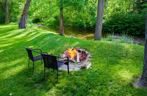 Montour Falls Cottage | Creekside Cottage (#2) with luxury inside/nature outside