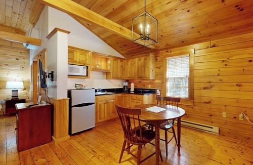 Northport Cabin | Delightful dog-friendly studio cabin with fireplace, AC & nearby hiking