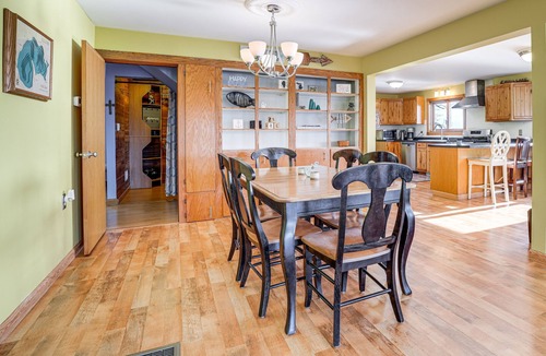 Delton House | Delton Lake House w/Boat Dock: Fish, Swim & More!