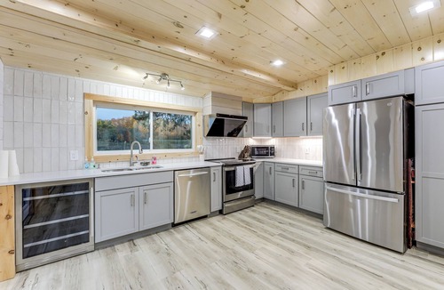 Lyons Falls House | Direct Trail Access: Lyons Falls Getaway w/Views!