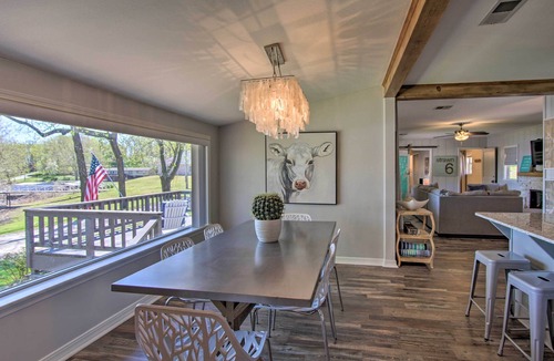 Cleora House | Dock & Grand Lake Access! Idyllic Afton Getaway