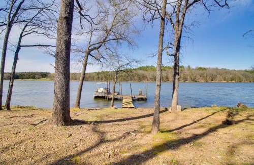 Scranton House | Dock & Water-View Deck: Home on Lake Dardanelle