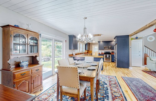 Bayville House | Dog-friendly home with grill, patio, and short walk to local attractions