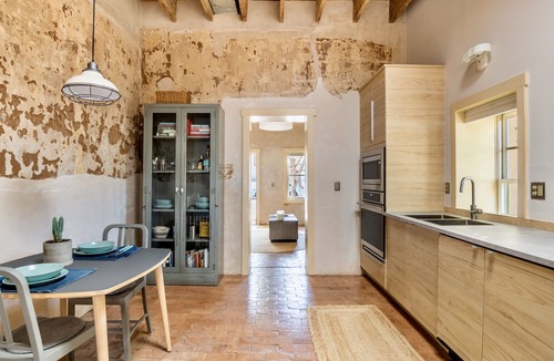 Barrio Historico Condo | Downtown Rustic Adobe - Newly Renovated Historic Property - KING Bed & Parking