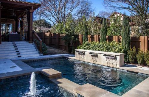 Hollywood - Santa Monica House | E Dallas Family Home with Pool Spa Outdoor Fire