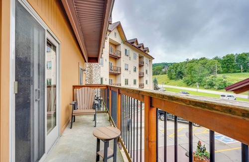 Ellicottville Apartment | Ellicottville Resort Studio: Ski-In/Ski-Out!
