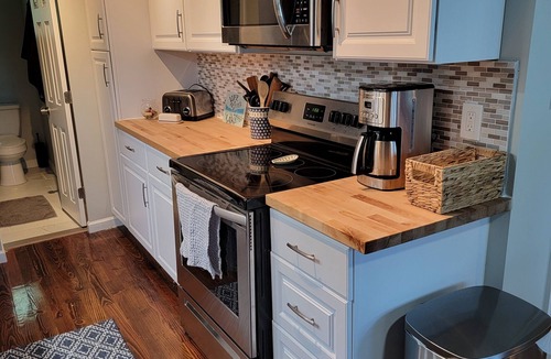 Richmond House | Enjoy Lake life in this renovated Camp, 50 ft from water. Private dock, beach.