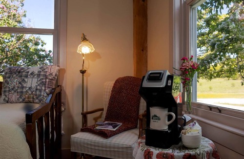 Hallowell Cabin | Family-Friendly Room on a Farmstead Resort in Kennebec County, Maine