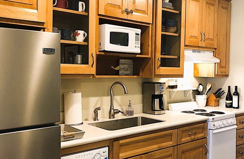 Rockport Condo | Fantastic water view from comfortable cozy condo