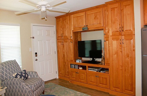 Rockport Condo | Fantastic water view from comfortable cozy condo