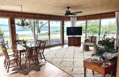 Burdett House | Finger Lakes Farmhouse- stunning lake views on wine trail-10 min to Watkins Glen