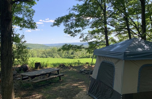 Millport RV Rental | Finger Lakes Ten Mile View Campsite 10 minutes from Watkins Glen