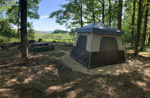Millport RV Rental | Finger Lakes Ten Mile View Campsite 10 minutes from Watkins Glen