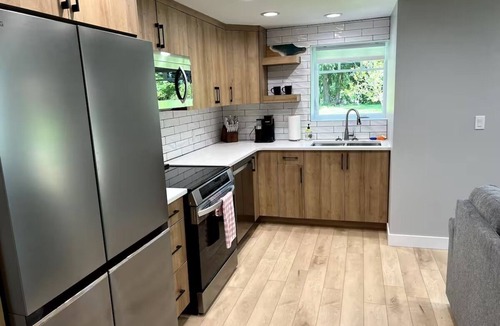 Campbell River Condo | Fish from Your Doorstep | Luxury Riverfront Escape