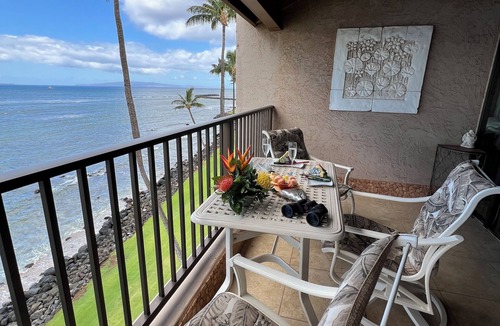 Maalaea Condo | Five Star Inspired Direct Oceanfront AUGUST SPECIALS