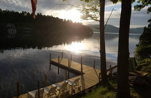 Lake George House | Float through your summer vaca on the lake in your 4 bed lakeside home.