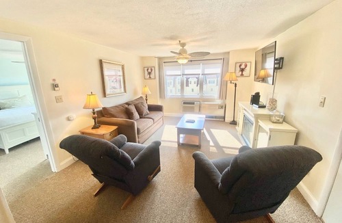 Wells Apartment | Generic One Bedroom- down flight of stairs