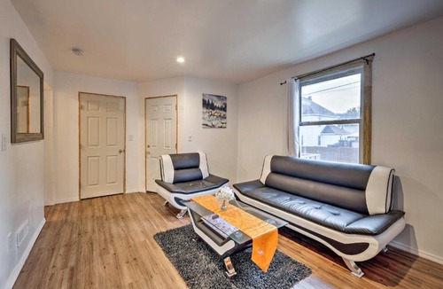 Gloversville Apartment | Gloversville Apartment with Fireplace and Essentials!